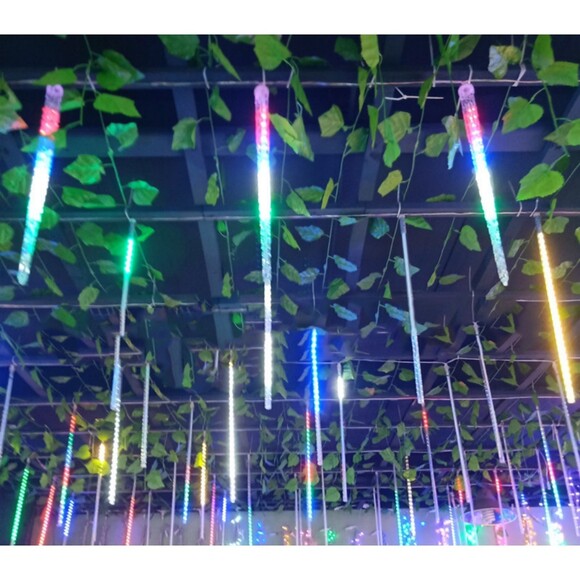LED Colourful Meteor Shower Light Tube - Picture 1 of 3